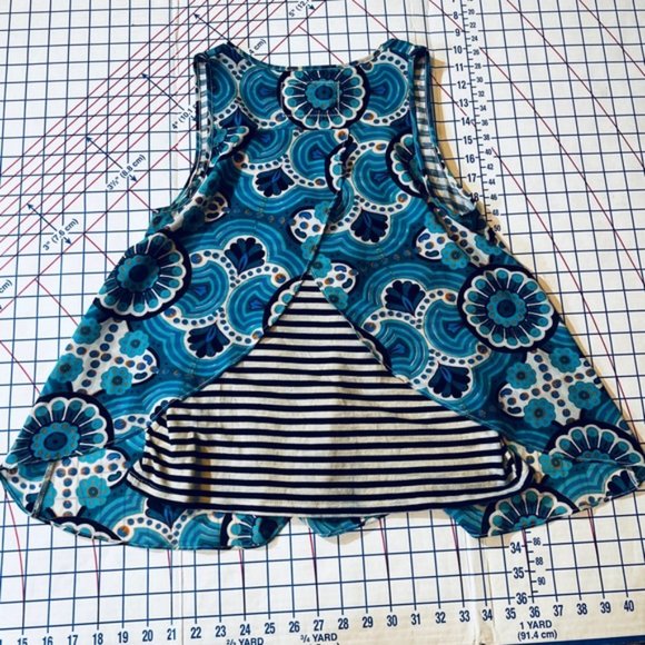 Meadow Rue floral layered tank top - Picture 6 of 6